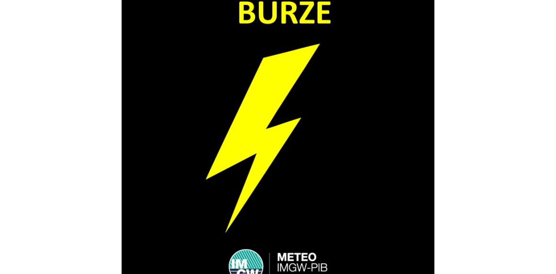 OSTRZEŻENIE METEOROLOGICZNE 05.06.2025 R.- 06.06.2025 R.