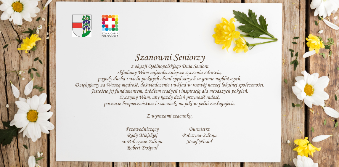 Ogólnopolski Dzień Seniora- 14 listopada- życzenia