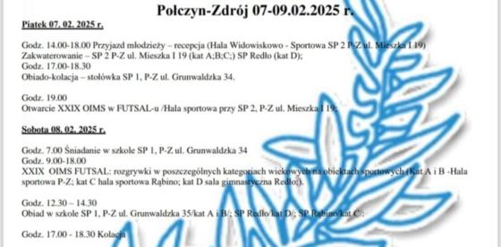 XXIX Ogólnopolskie Igrzyska Młodzieży Salezjańskiej w Futsalu- PLAKAT