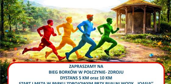 Bieg Borków- plakat