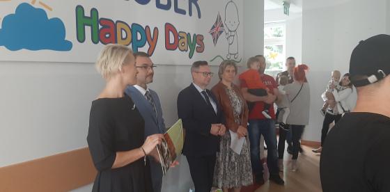 Spotkanie z rodzicami w trakcie uroczystości