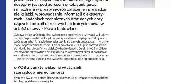 Cyfrowa Książka Obiektu Budowlanego