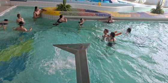Zajęcia w  Aquaparku w Świdwinie