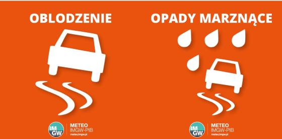  OSTRZEŻENIE METEOROLOGICZNE 05.02.2026 R.- 08.02.2026 R.
