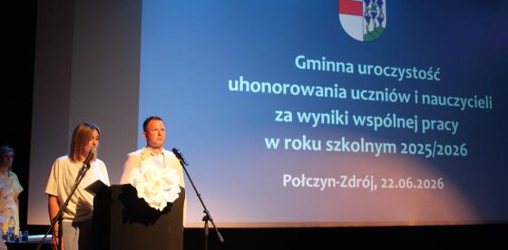 Uroczystość uhonorowania uczniów i nauczycieli za wyniki wspólnej pracy w roku szkolnym 2025/2026