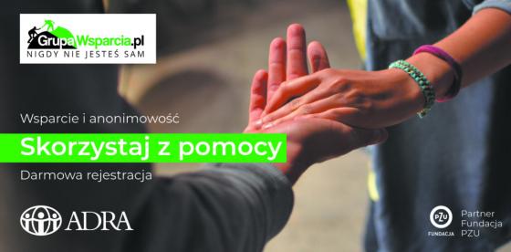 baner Grupy wsparcia online