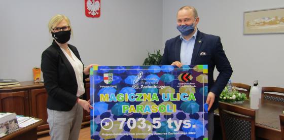 Pani Wicemarszałek u Burmistrza Połczyna-Zdroju