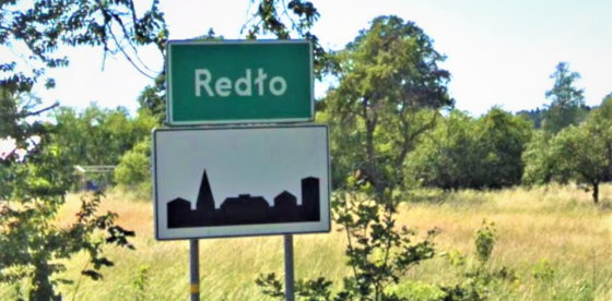 Fragment miejscowości Redło. 