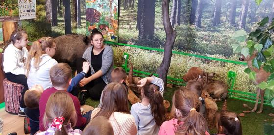 Wycieczka klas drugich do Szczecinka