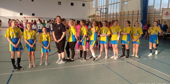 Wojewódzki Turniej Piłki Ręcznej Dziewcząt w Lekowie