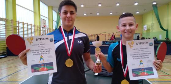 XIV OTWARTE MISTRZOSTWA REGIONU PÓŁNOCNEGO W TENISIE STOŁOWYM