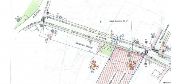 Mapa poglądowa ulica Zdrojowa