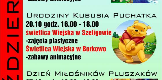 PAŹDZIERNIK Z KREATYWNYMI ŚWIETLICAMI