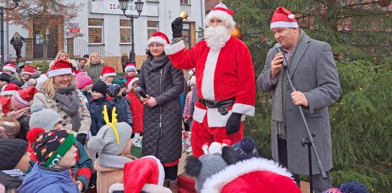 Mikołaj na Placu Wolności w Połczynie-Zdroju!