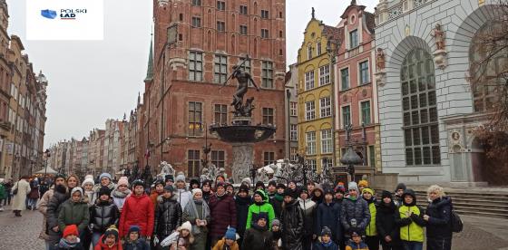 Gdańsk, uczestnicy wycieczki ,,Poznaj Polskę'' ze Szkoły Podstawowej Nr 2 w Połczynie-Zdroju