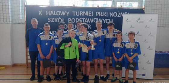X Turniej Halowej Piłki Nożnej o Puchar Komendanta Powiatowego Policji w Świdwinie.