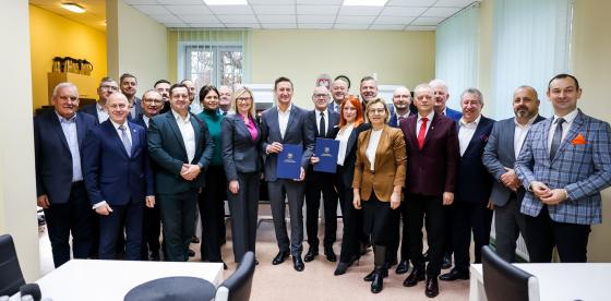 Uroczyste podpisanie porozumienia terytorialnego