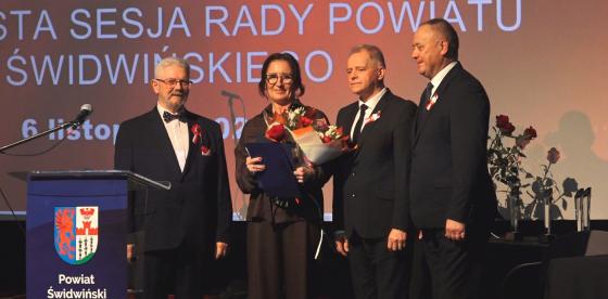 Uroczysta Sesja Rady Powiatu Świdwińskiego