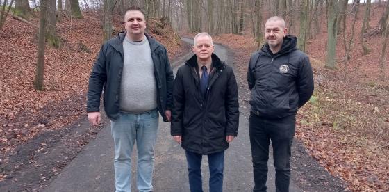 Naprawa drogi gminnej Popielewo–Zdroje