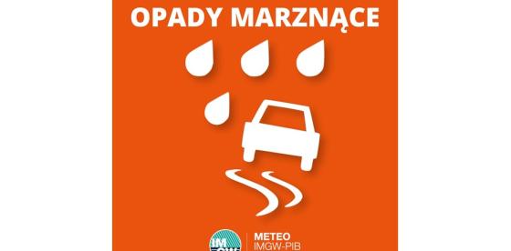 OSTRZEŻENIE METEOROLOGICZNE 10.02.2026 R- 12.02.2026 R. 