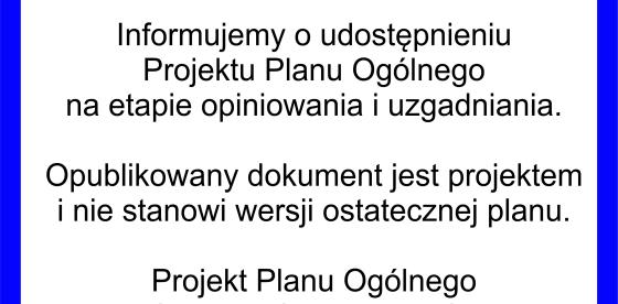 Projekt Planu Ogólnego Miasta i Gminy Połczyn-Zdrój
