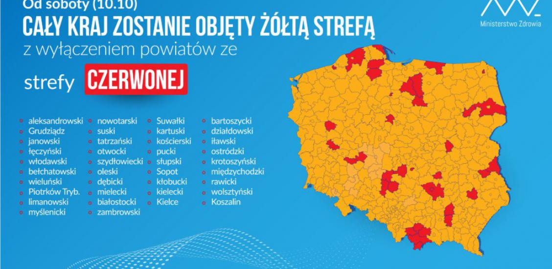 Nowe zasady bezpieczeństwa w całym kraju