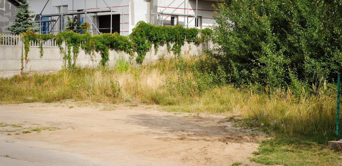 Działka przy ulicy Polnej