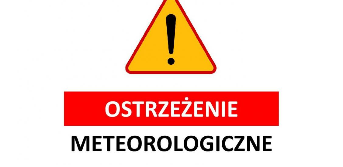 Ostrzeżenie metorologiczne