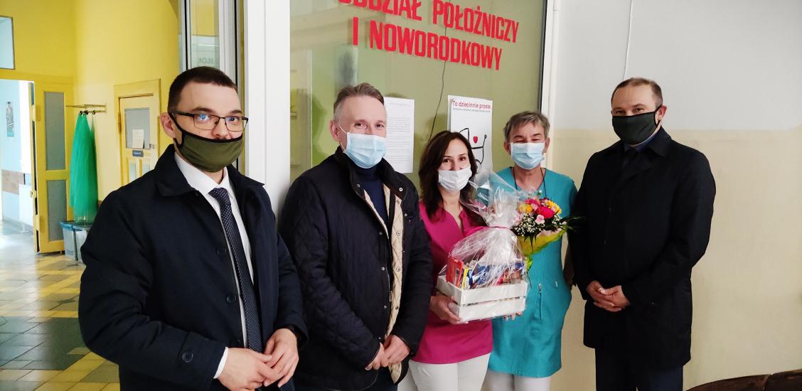 Gratulacje w połczyńskim szpitalu