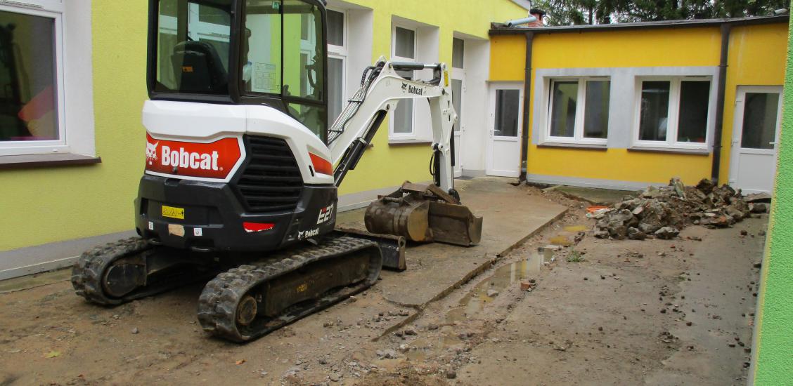 Pod Jarzębinką trwają remonty