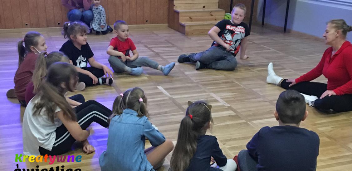 KREATYWNE ŚWIETLICE W ŁĘGACH - ZAJĘCIA TANECZNE