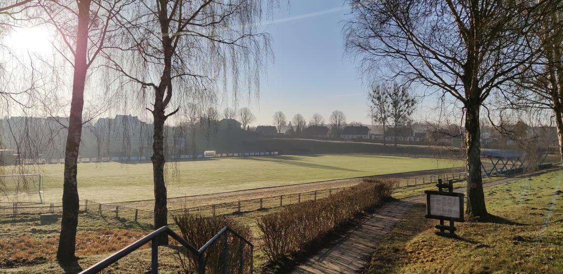 Stadion w Połczynie-Zdroju- remont