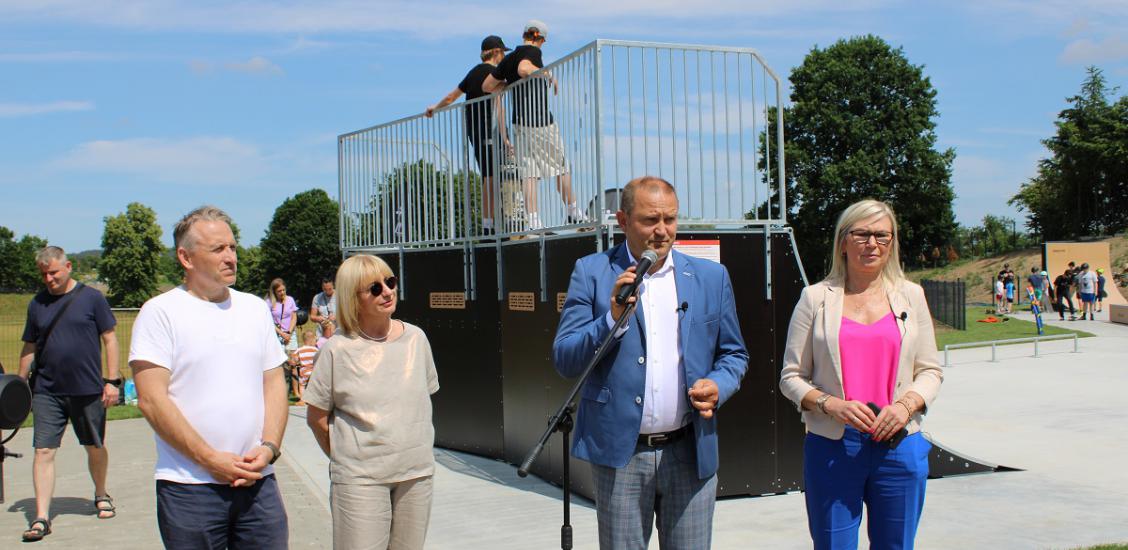 Uroczyste otwarcie skateparku