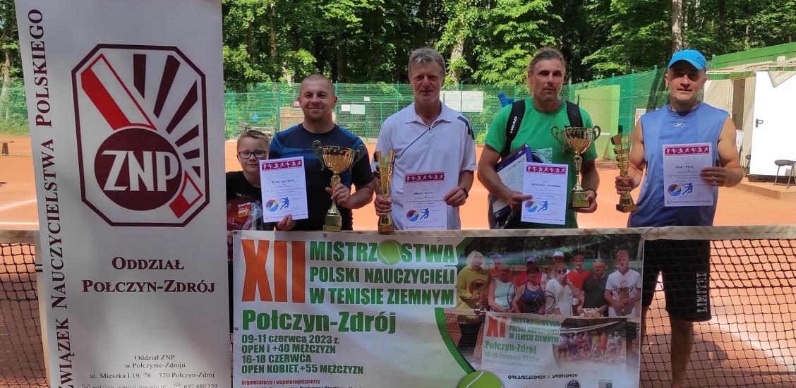 I etap Mistrzostw Polski Nauczycieli w tenisie ziemnym zakończony