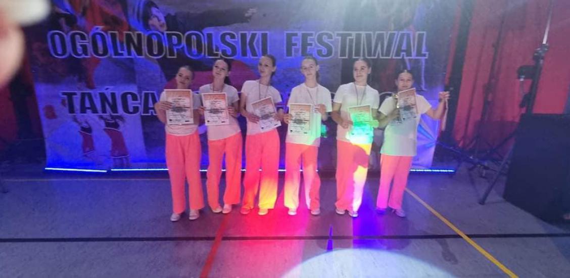 Klub Tańca i Fitness OMEN na Ogólnopolskim Festiwalu Tańca Nowoczesnego w Łebie