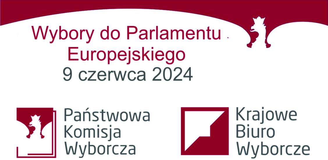 WYBORY DO PARLAMENTU EUROPEJSKIEGO 9 czerwca 2024- plakat