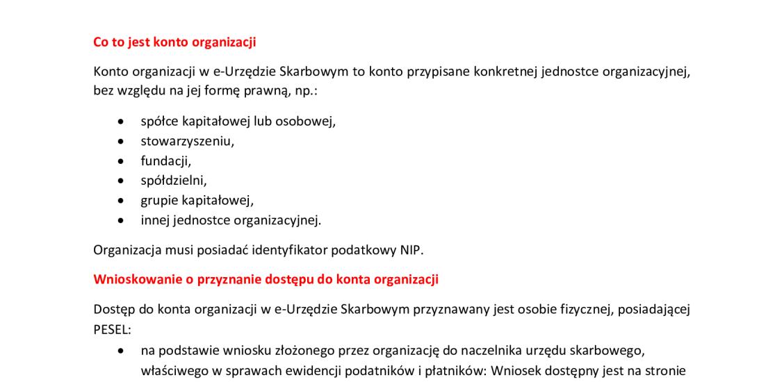 URZĄD SKARBOWY W BIAŁOGARDZIE informuje