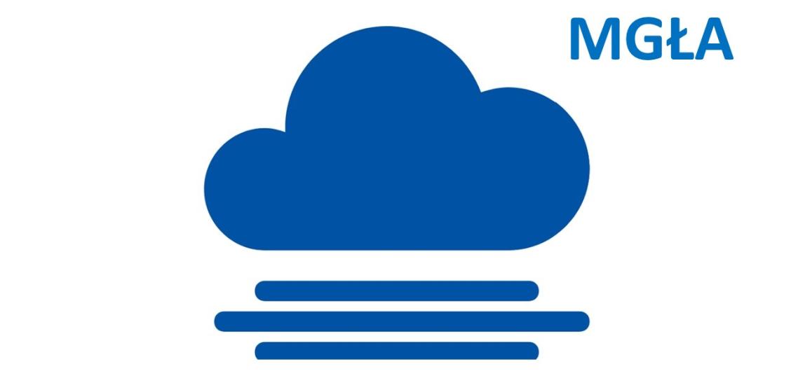 OSTRZEŻENIE METEOROLOGICZNE 25.10.2024- 26.10.2024 R. MOŻLIWE MGŁY