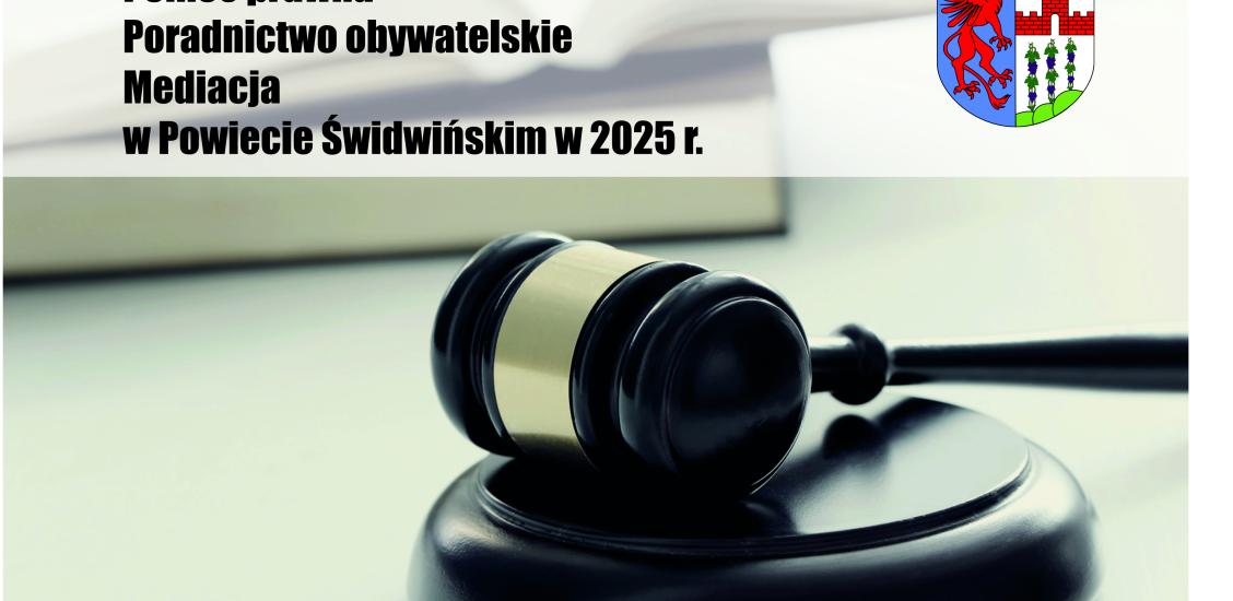 Nieodpłatna pomoc prawna, nieodpłatne poradnictwo obywatelskie, nieodpłatna mediacja na terenie Powiatu Świdwińskiego