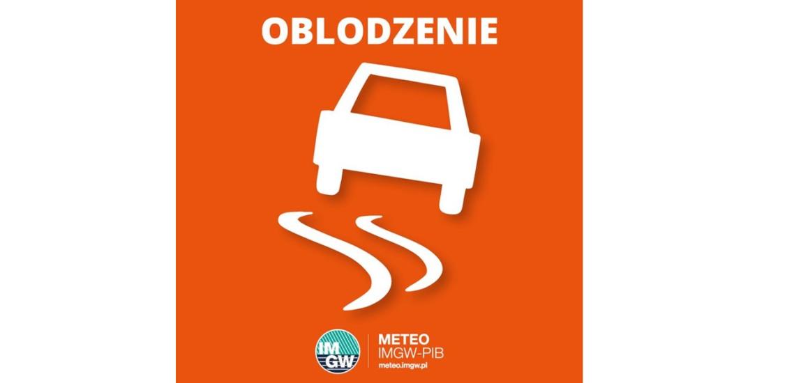 OSTRZEŻENIE METEOROLOGICZNE 06.02.2025 R-07.02.2025 R. MOŻLIWE OBLODZENIA