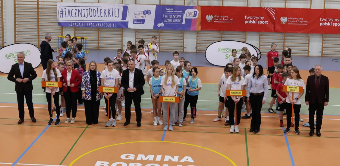 Mistrzostwa lekkoatletyczne pn. ,,ZOSTAŃ MISTRZEM” w Bobolicach