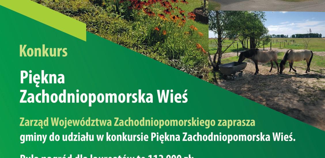 Plakat  „Piękna Zachodniopomorska Wieś 2025”