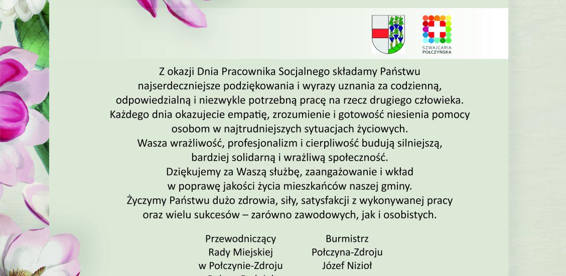 Dzień Pracownika Socjalnego - 21 listopada