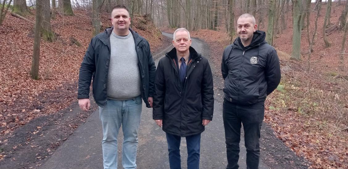 Naprawa drogi gminnej Popielewo–Zdroje