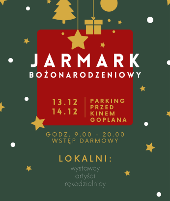 JARMARK BOŻONARODZENIOWY- plakat