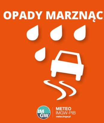 OSTRZEŻENIE METEOROLOGICZNE 28.11.2025 R.-30.11.2025 R.