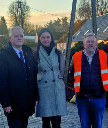 Przebudowa drogi dla pieszych w ciągu DW 163 w miejscowości Bolkowo