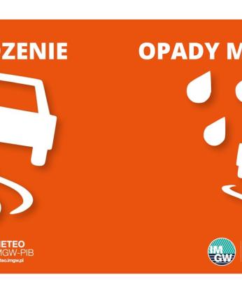 OSTRZEŻENIE METEOROLOGICZNE 05.02.2026 R.- 08.02.2026 R.