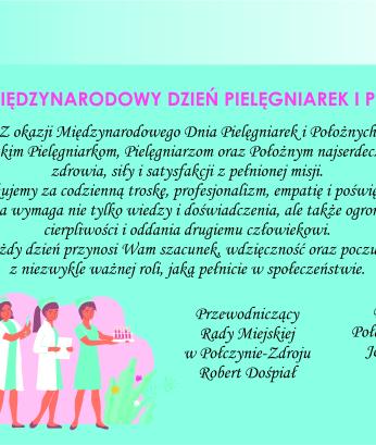 12 MAJA- MIĘDZYNARODOWY DZIEŃ PIELĘGNIAREK I POŁOŻNYCH