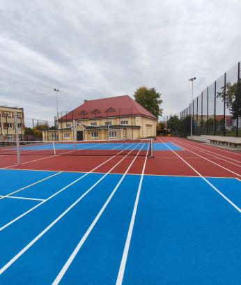 Odbiór boiska przy SP nr 1 w Połczynie- Zdroju